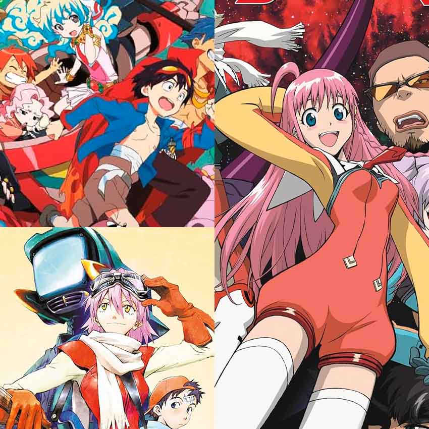 T05-E34: FLCL, Top wo Nerae 2! Diebuster y Gurren Lagann