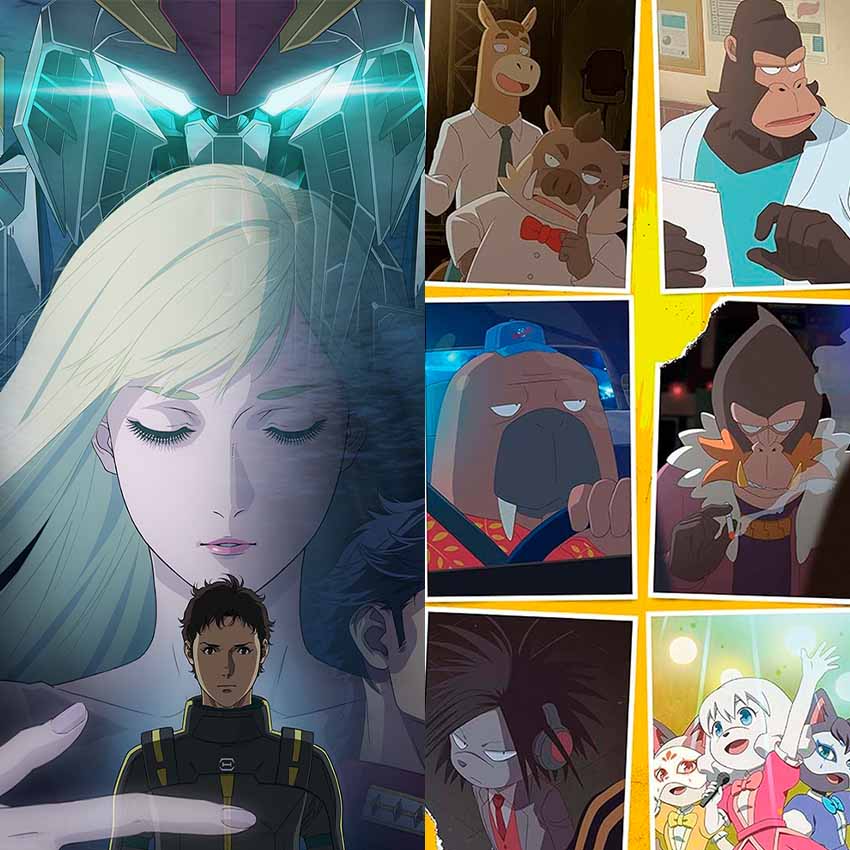 T05-E37: Odd Taxi y Mobile Suit Gundam Hathaway